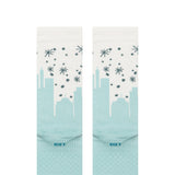 Stance Elf Big City Elf Crew Socks for Men in Blue