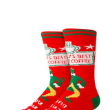 Stance Elf World’s Best Elf Crew Socks for Men in Red