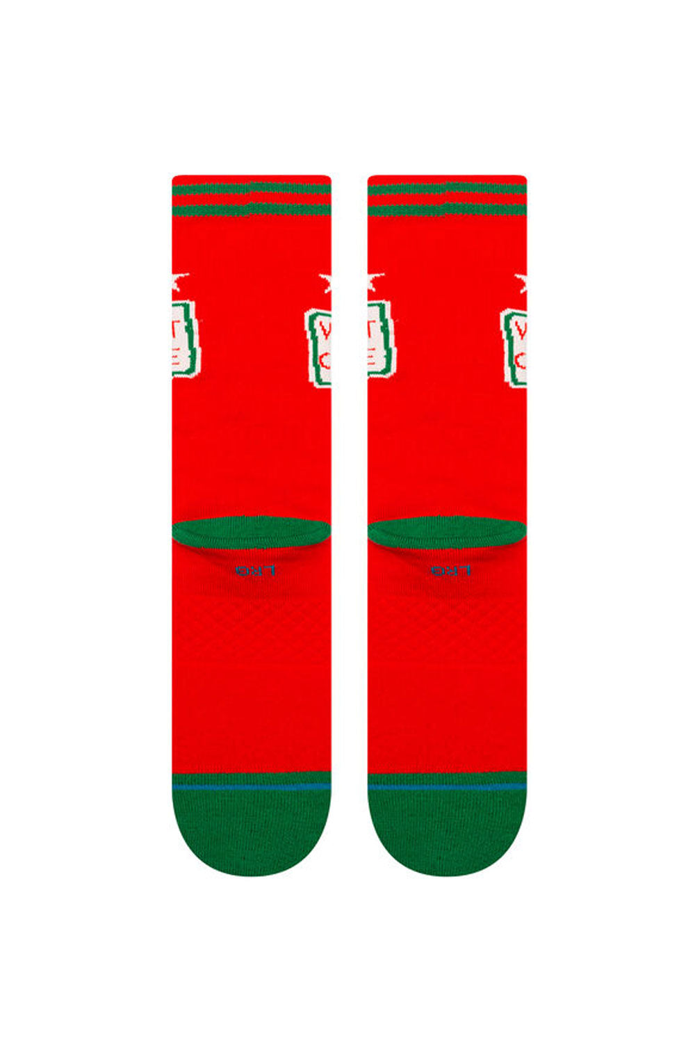 Stance Elf World’s Best Elf Crew Socks for Men in Red