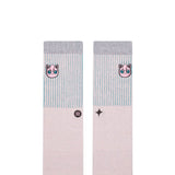 Stance Pokemon Jigglypuff Crew Socks for Men in Pink