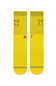  Stance Pokemon Pikachu Crew Socks for Men in Yellow 