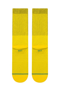  Stance Pokemon Pikachu Crew Socks for Men in Yellow 