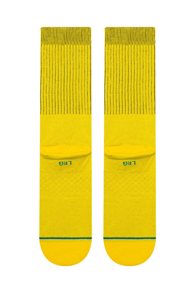  Stance Pokemon Pikachu Crew Socks for Men in Yellow 