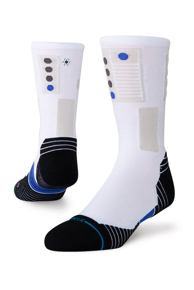 Stance Star Wars Stormtrooper Crew Socks for Men in White