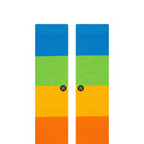  Stance Snapshot Crew Socks for Men in Rainbow