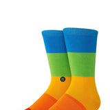  Stance Snapshot Crew Socks for Men in Rainbow