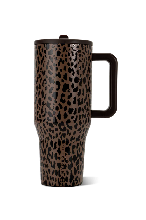 HydroJug Traveler 40 oz Tumbler in Leopard | LEOPARD-840494433607