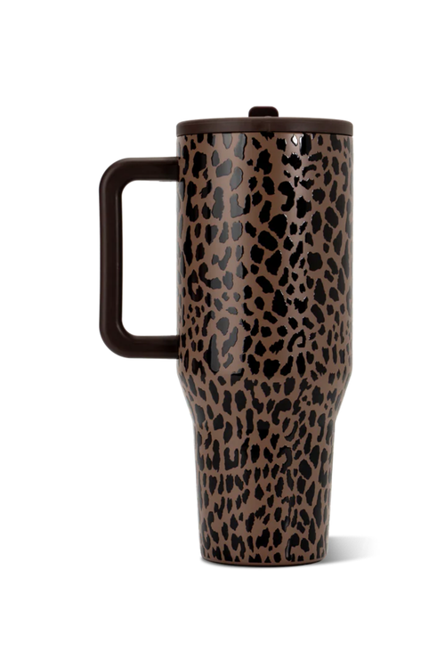 HydroJug Traveler 40 oz Tumbler in Leopard | LEOPARD-840494433607