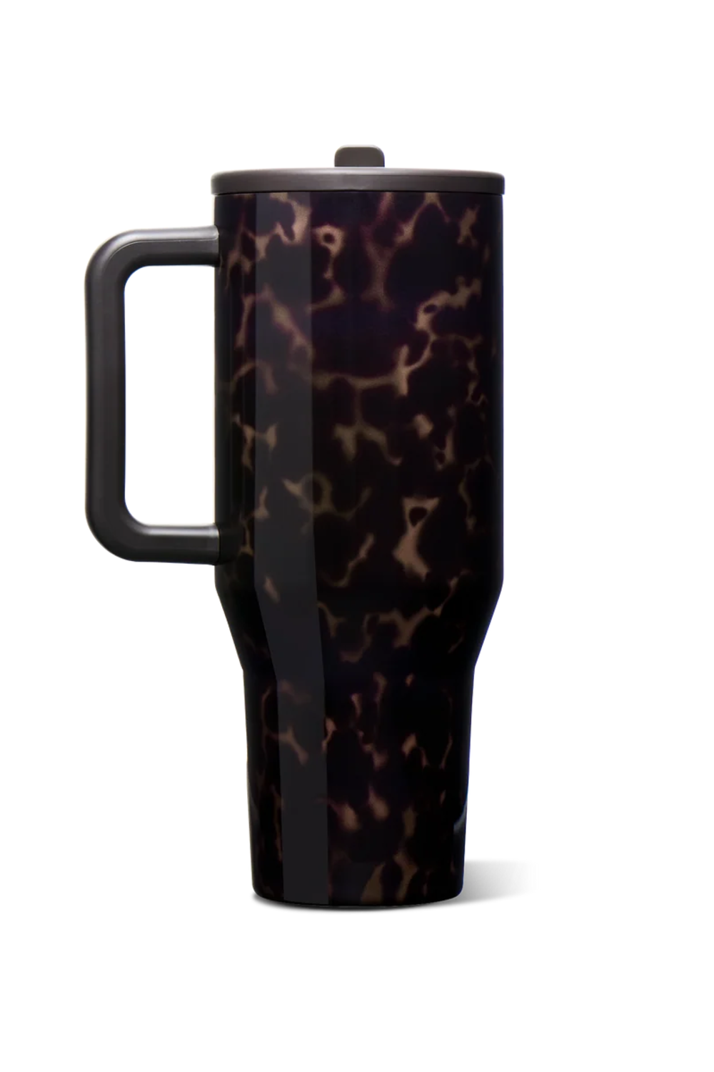 HydroJug Traveler 40 oz Tumbler in Mocha Tortoise