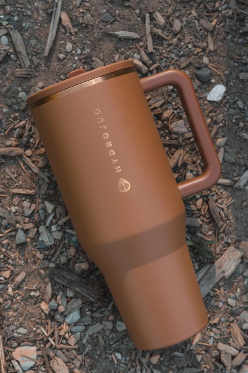brown tumbler 