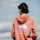 The North Face Box NSE Hoodie for Women in Mauve