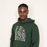 The North Face Jumbo Half Dome Pine Needle Hoodie for Men in Green