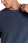 Weatherproof Vintage Vertical Rib Stonewash Sweater for Men in Pageant Blue
