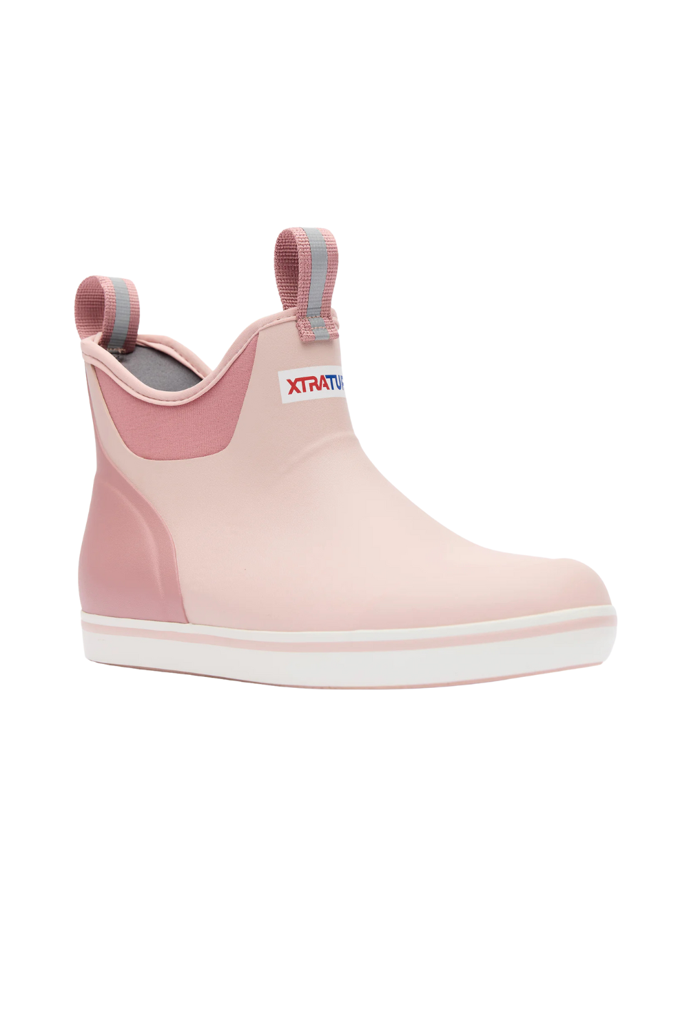 Xtratuf Ankle Deck Boot in Blush Pink for Women