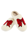 Bow Slippers for Women in Red