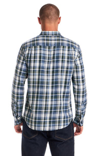 Weather-proof-vintage-BRUSHED-FLANNEL-shirt-F2585755GK-BLUEFUSION-bk