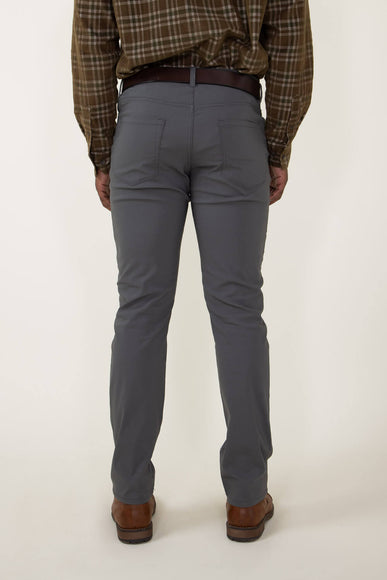 Weatherproof Vintage Lewis Faille Performance Pants for Men in Grey