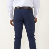 Weatherproof Vintage Lewis Faille Performance Pants for Men in Navy
