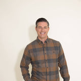 Weatherproof Vintage Flannel for Men in Brown