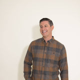 Weatherproof Vintage Flannel for Men in Brown