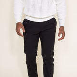 Weatherproof Vintage Faille Trouser Pants for Men in Black