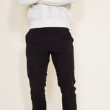 Weatherproof Vintage Faille Trouser Pants for Men in Black