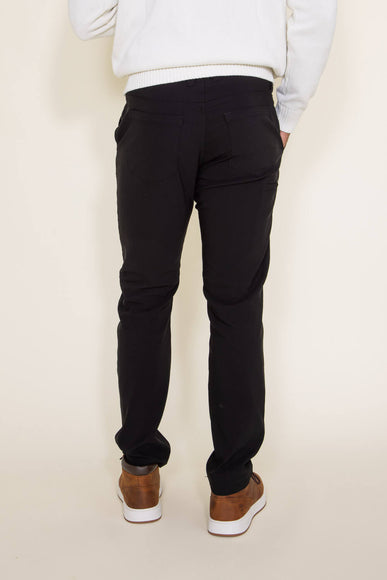 Weatherproof Vintage Faille Trouser Pants for Men in Black