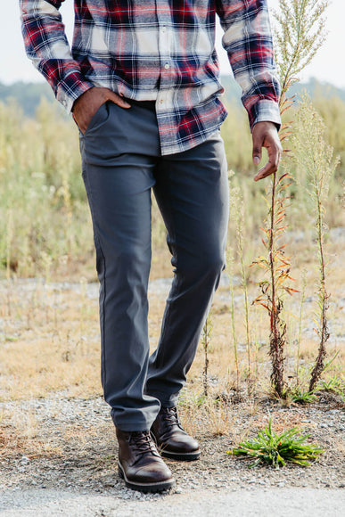Weatherproof Vintage Faille Trouser Pants for Men in Grey