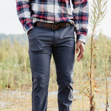 Weatherproof Vintage Faille Trouser Pants for Men in Grey