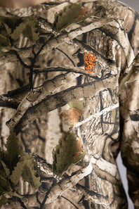 Thermal Forest Camo Long Sleeve Shirt for Men in Camo