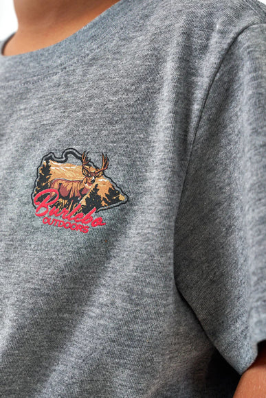 Y-SST-HCBK-DHG-DKGREY-Youth Tee-Hill Country Buck-Dark Heather Grey