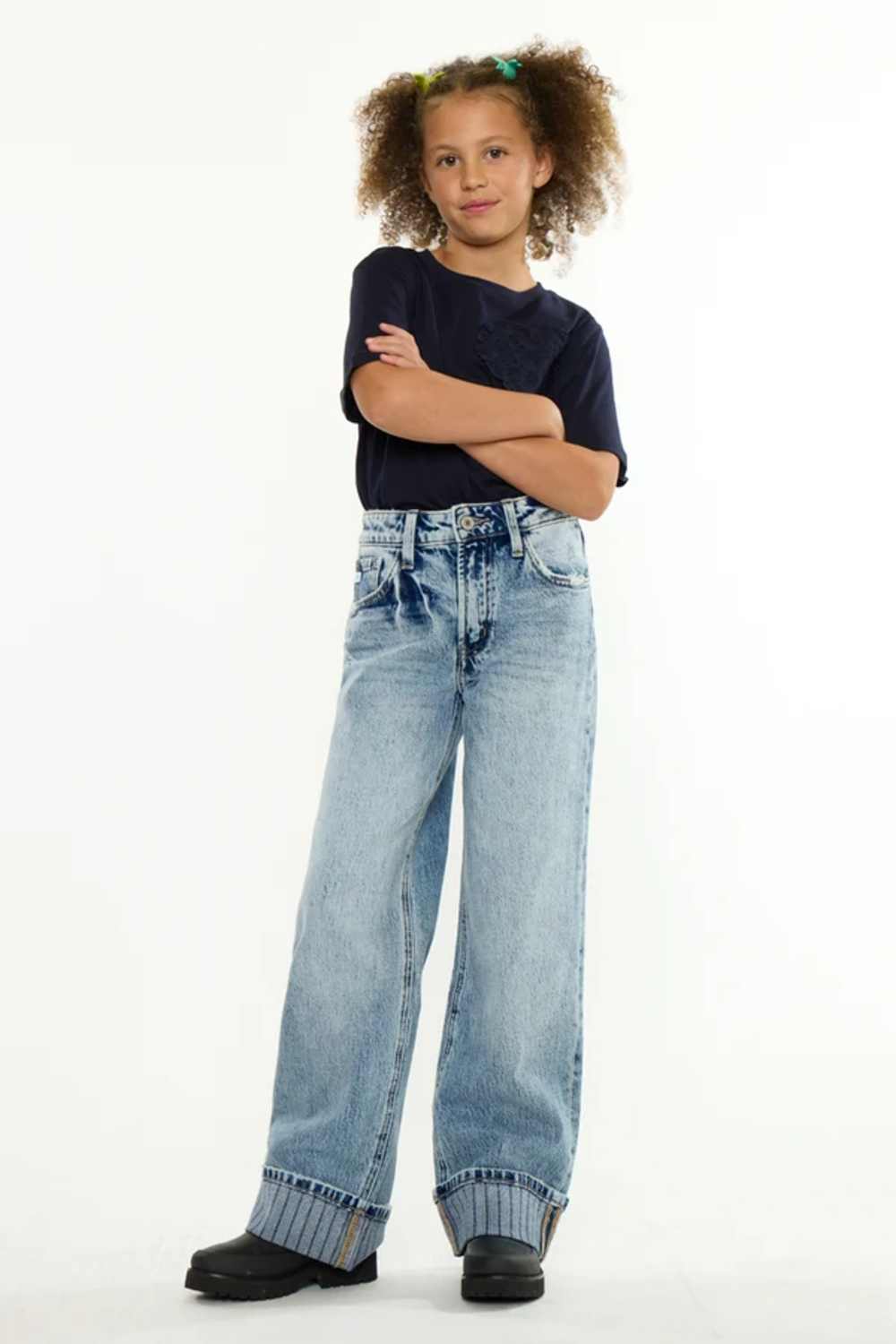 youth jeans on girl 