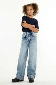 youth jeans on girl 