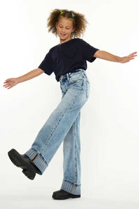 youth jeans on girl 