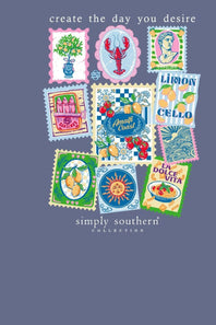 Simply Southern Youth Desire T-Shirt for Girls in Denim