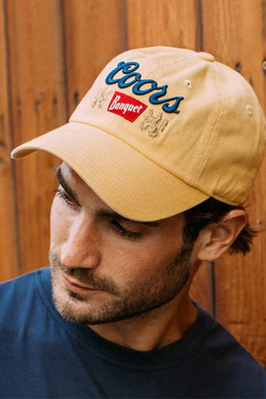 American Needle Coors Ballpark Hat for Men in Yellow | MILLER-1902A