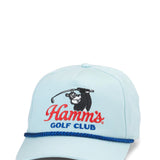 American Needle Hamm's Golf Club Roscoe Hat for Men in Blue