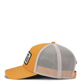 American Needle Pickle Ball Twill Valin Patch Trucker Hat in Yellow