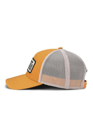 American Needle Pickle Ball Twill Valin Patch Trucker Hat in Yellow