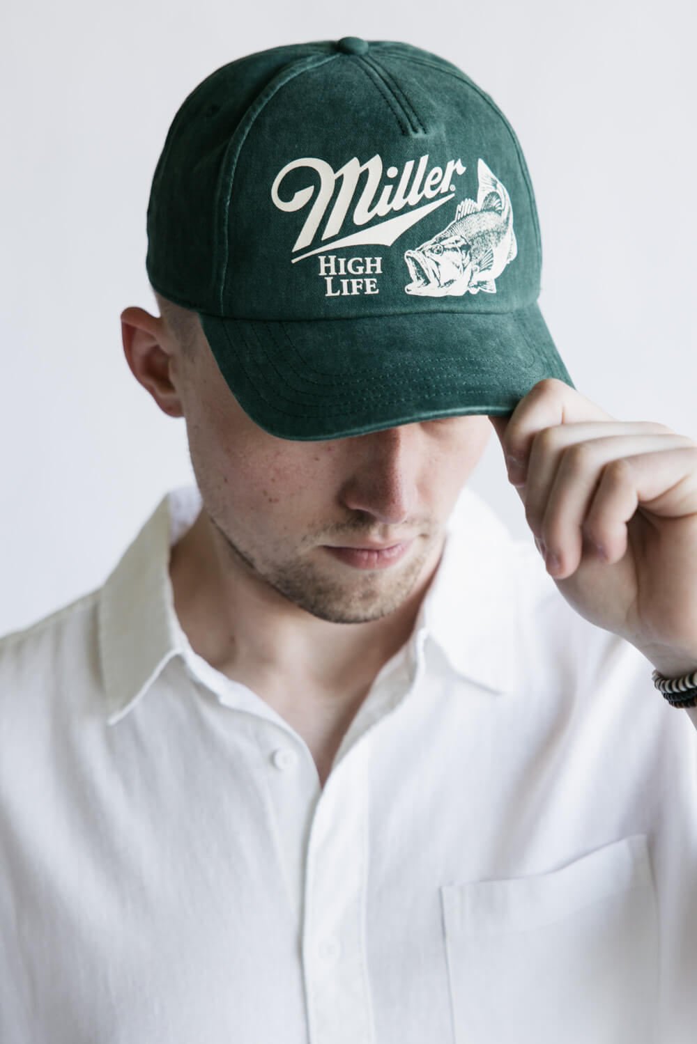 American Needle Miller Bass Hat for Men in Green