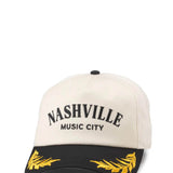 American Needle Nashville Club Captain Hat for Men in Black