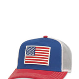 American Needle Valin USA Trucker Hat for Men in Blue