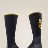 Ariat High Performance Tek Work High Crew Socks in Black