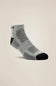 Ariat High Performance Quarter Crew Tek Work Socks 3 Pair Pack in Grey