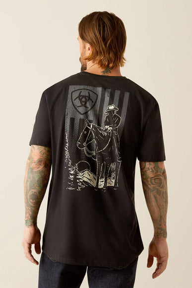 Ariat Big Sky Freedom T-Shirt for Men in Black