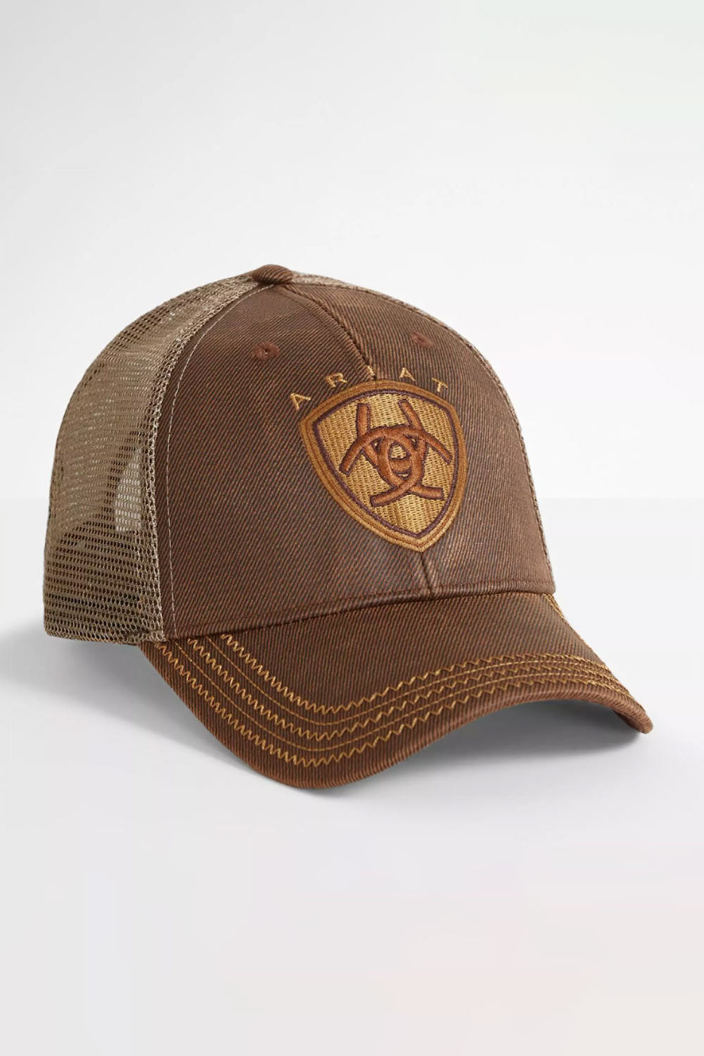 Ariat Voilskin Mesh Cap for Men in Brown | 1515602 – Glik's