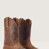 Ariat Hybrid Grit Western Boots for Men in Brown