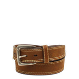 Ariat Double Stitch Belt for Men in Brown