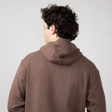 Ariat Logo Hoodie for Men in Chestnut 