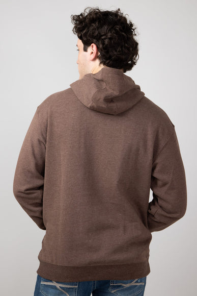 Ariat Logo Hoodie for Men in Chestnut 